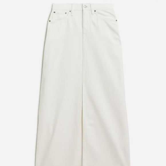 J. Crew Denim Maxi Skirt - Picture 2 of 6